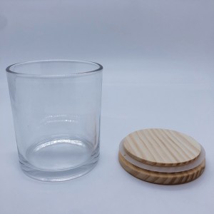 Transparent Class Tea Light Candle Holders With Cover